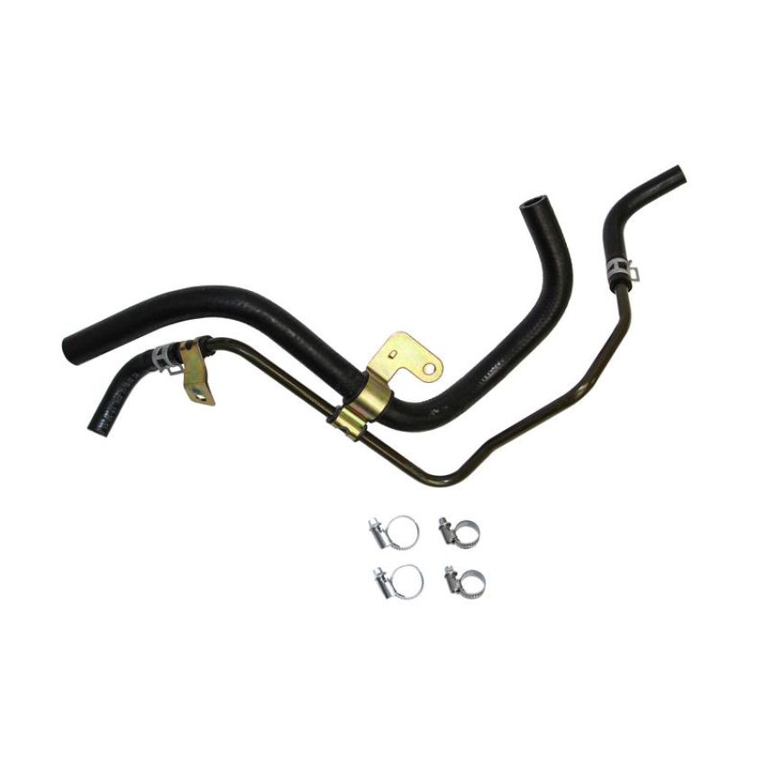CRP PRODUCTS PSH0436 Rein OE Quality Power Steering Suction Hose w/ Clamps