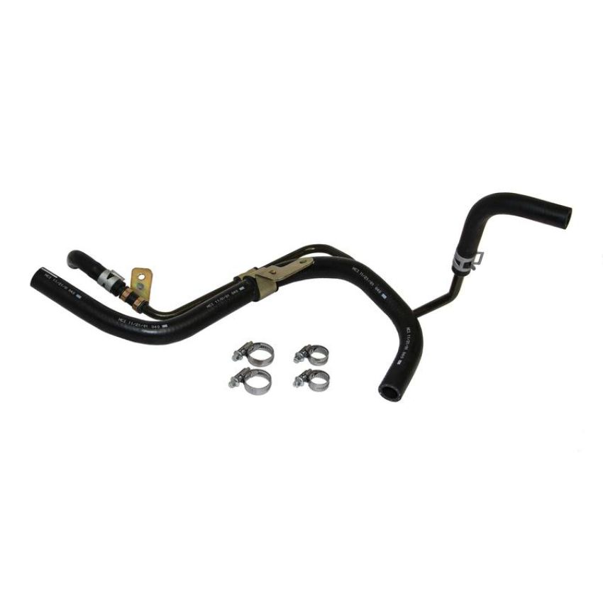 CRP PRODUCTS PSH0436 Rein OE Quality Power Steering Suction Hose w/ Clamps
