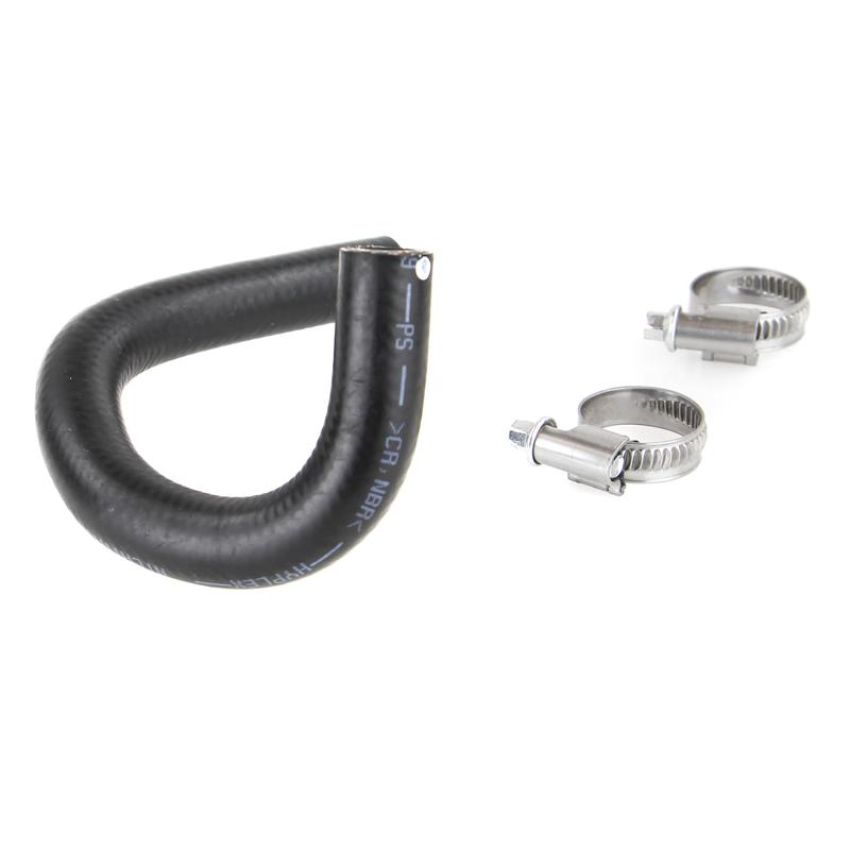 CRP PRODUCTS PSH0589 Rein OE Quality Power Steering Return Rubber Hose w/ Clamps