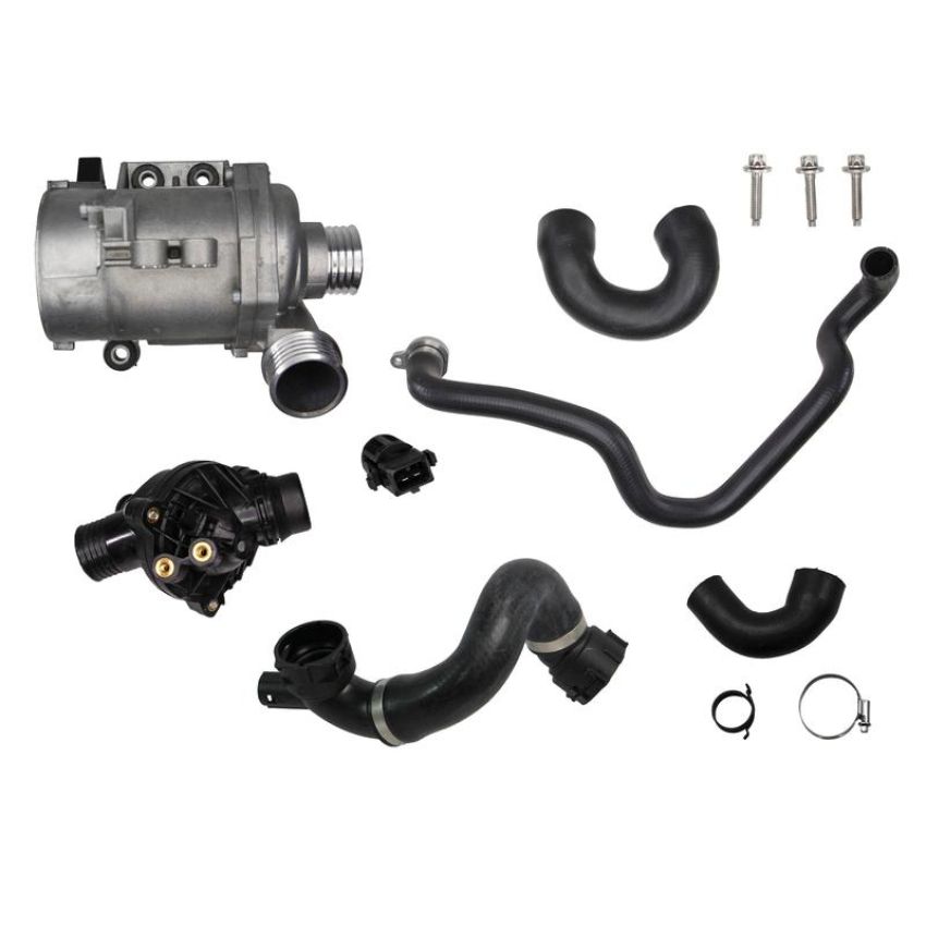 CRP PRODUCTS WPS0501 Rein OE Quality Electric Water Pump, Thermostat & Hose Replacement Kit