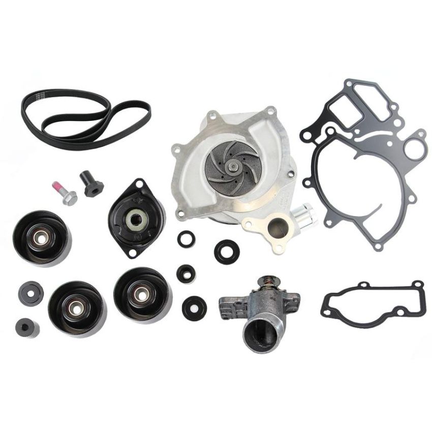CRP PRODUCTS WPS0510 Rein OE Quality Water Pump Replacement Kit with Upgraded Metal Impeller