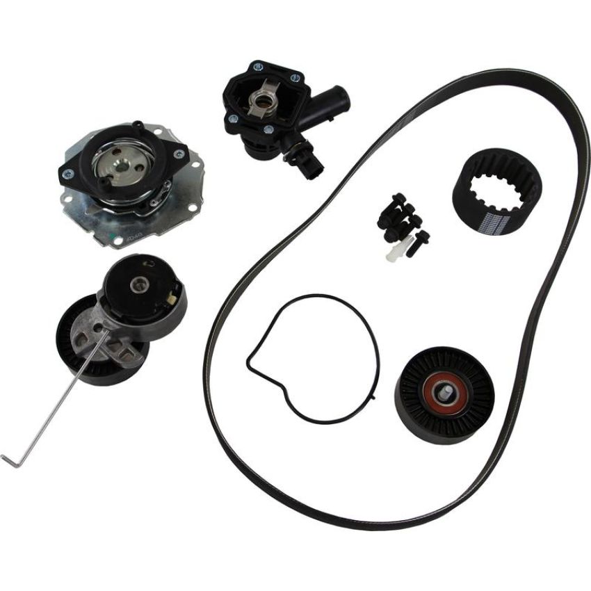CRP PRODUCTS WPS0512 Rein Upgraded Metal Impeller Water Pump Replacement kit.
