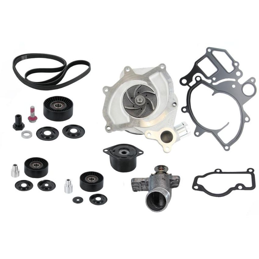 CRP PRODUCTS WPS0515 Rein OE Quality Water Pump Replacement Kit with Upgraded Metal Impeller