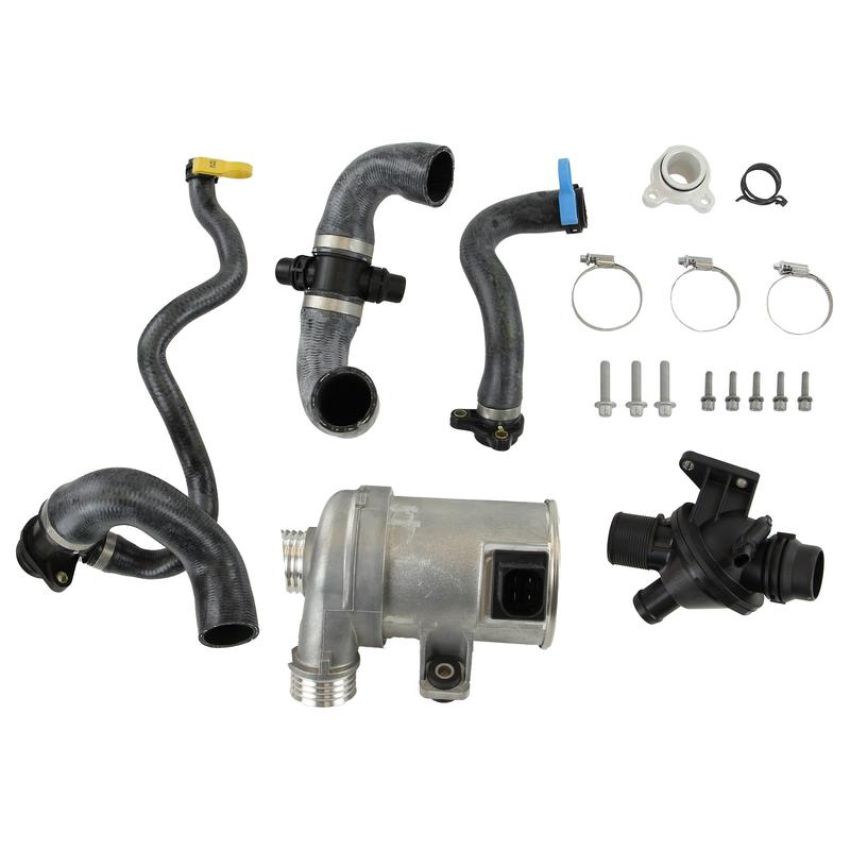 CRP PRODUCTS WPS0518 Rein OE Quality Electric Water Pump, Thermostat & Hose Replacement Kit