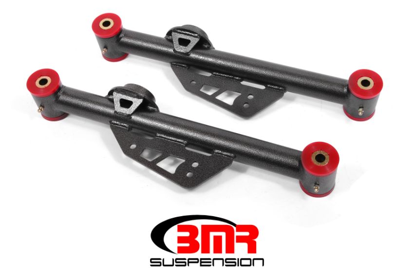 BMR Suspension TCA015H Lower Control Arms, DOM, Non-adjustable, Polyurethane Bushings
