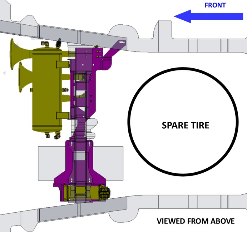 Kleinn Air Horns TUN-230 Kleinn 07-21 Toyota Tundra Onboard Air System w/ Model 230 Horns