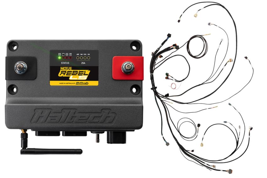 Haltech HT-220204 NEXUS Rebel LS Gen IV 6-Pin DBW Throttle/EV6 Injectors/Manual Transmission