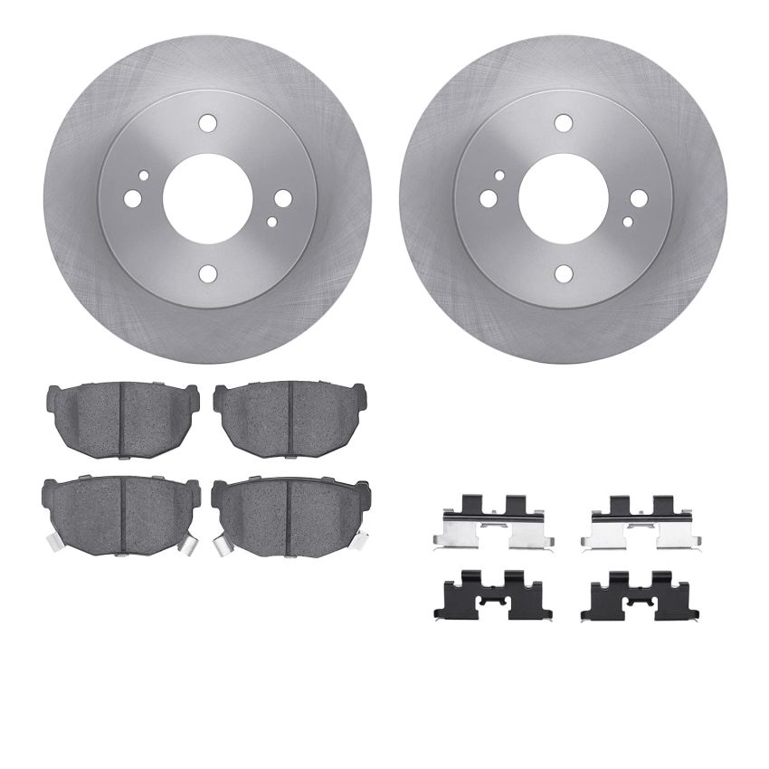 Dynamic Friction 6512-67233 Rotor Kit
