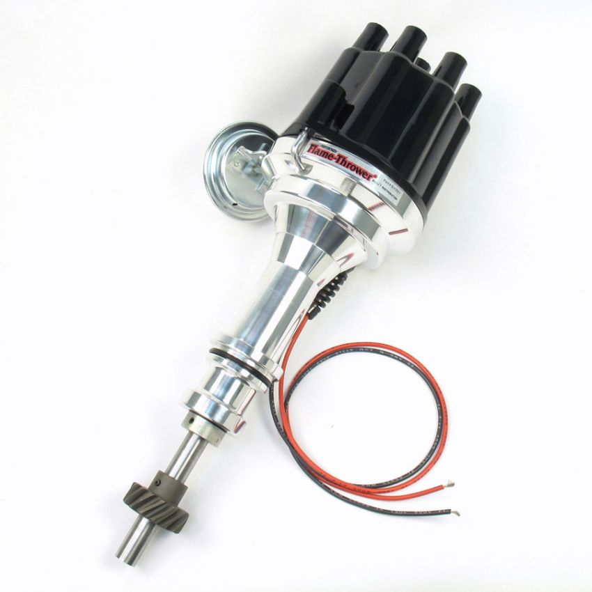 PERTRONIX IGNITION PRTD132700 BBF Billet Distributor w/Black Cap - 351C