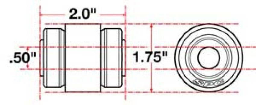SPECIALTY PRODUCTS COMPANY 15607 X-AXIS SEALED FLEX JOINT