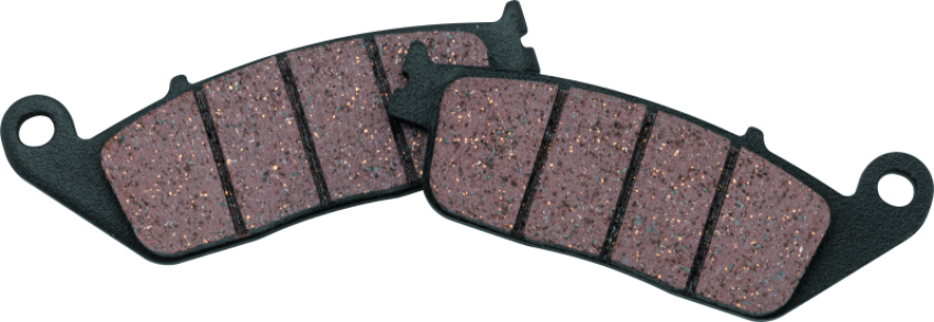 TwinPower 596971 Twin Power 14-22 Indian 08-17 Victory Organic Brake Pads Replaces With Nissin Calipers Rear