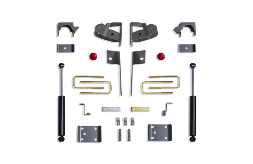 Maxtrac 201950 2019+ GM C/K1500 2WD/4WD 5in Rear Adj. Lowering Flip Kit