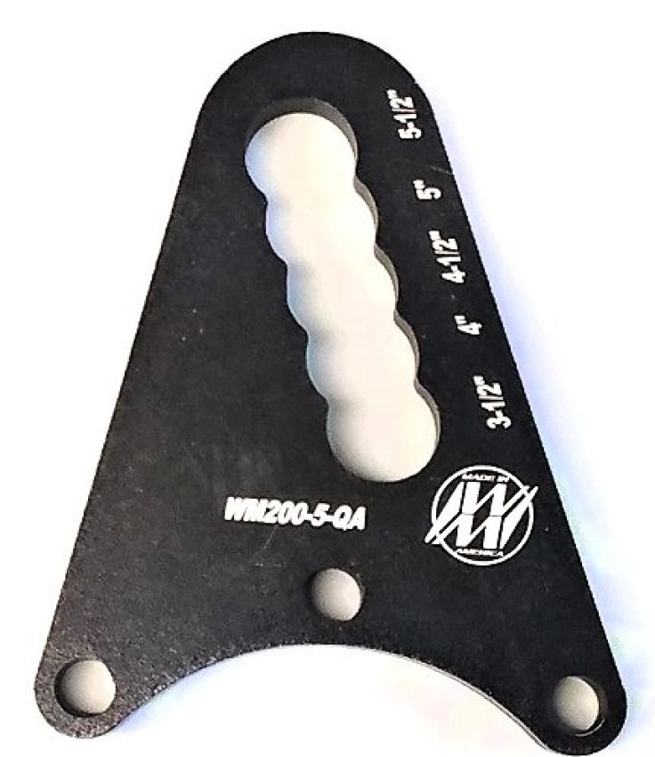 WEHRS MACHINE WEHWM200-5-QA 1/2in STANDARD 4 BAR QA