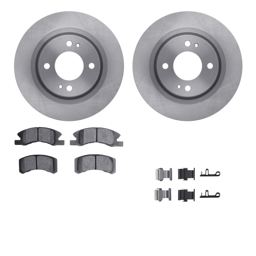 Dynamic Friction 6512-72323 Rotor Kit