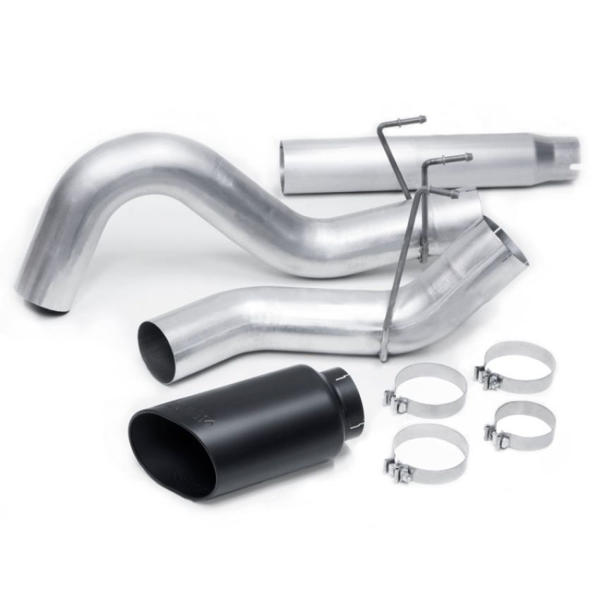 Banks Power 49779-B 10-12 Ram 2500/3500 6.7L CCSB/MCSB 5in Monster Exhaust System w/ SideKick SS Black Tip