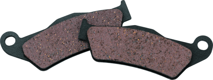 TwinPower 596968 Twin Power 16-20 XG 500 750 Organic Brake Pads Replaces H-D 41300161 Rear