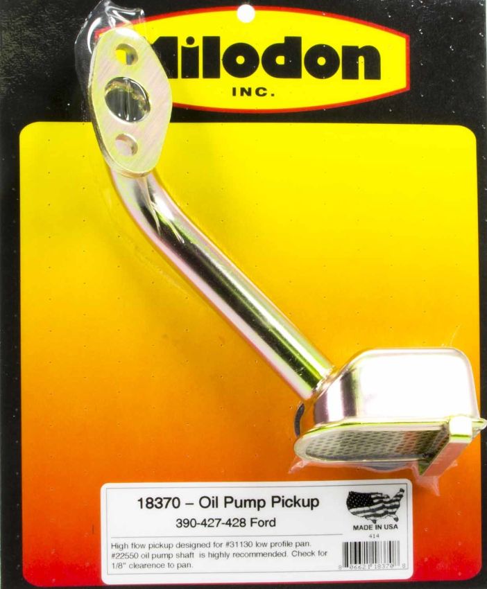 MILODON MIL18370 Oil Pump Pick-Up