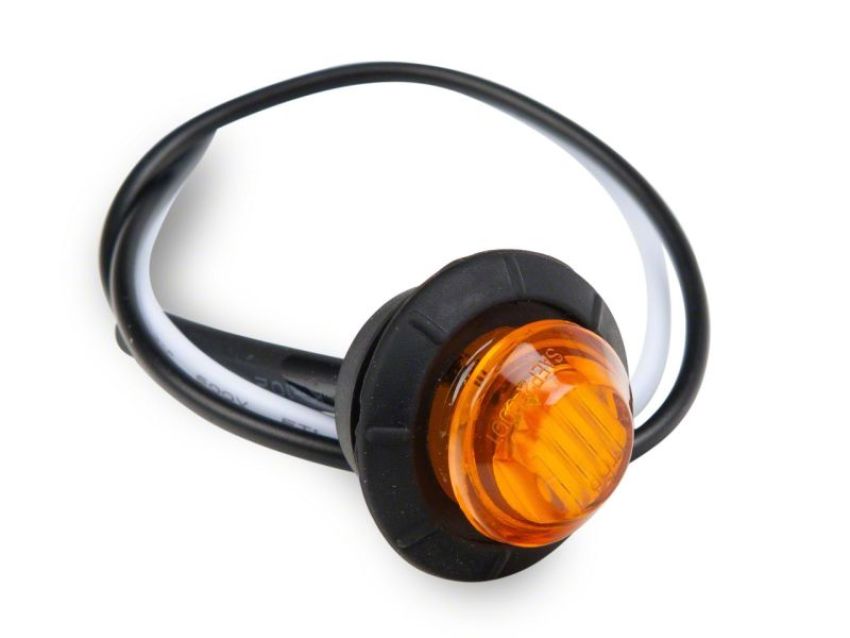 Raxiom U9913 Axial Series 3/4-In LED Marker Light- Amber Lens