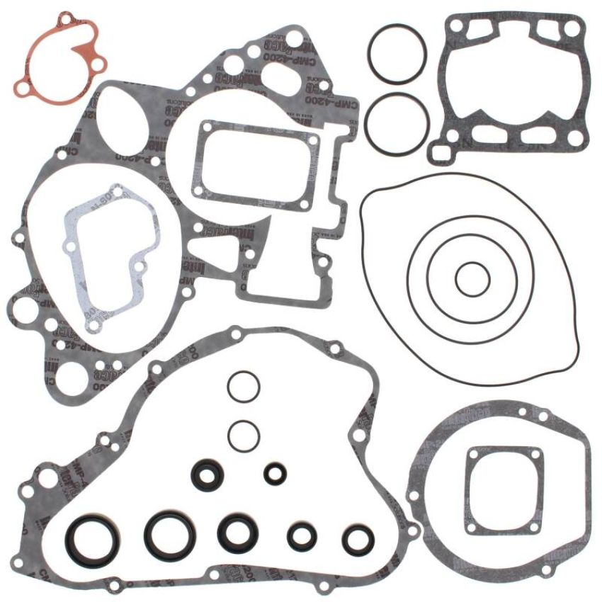 Vertex Pistons 811547 Vertex Gaskets 92-97 Suzuki RM125 Complete Gasket Kit w/ Oil Seals