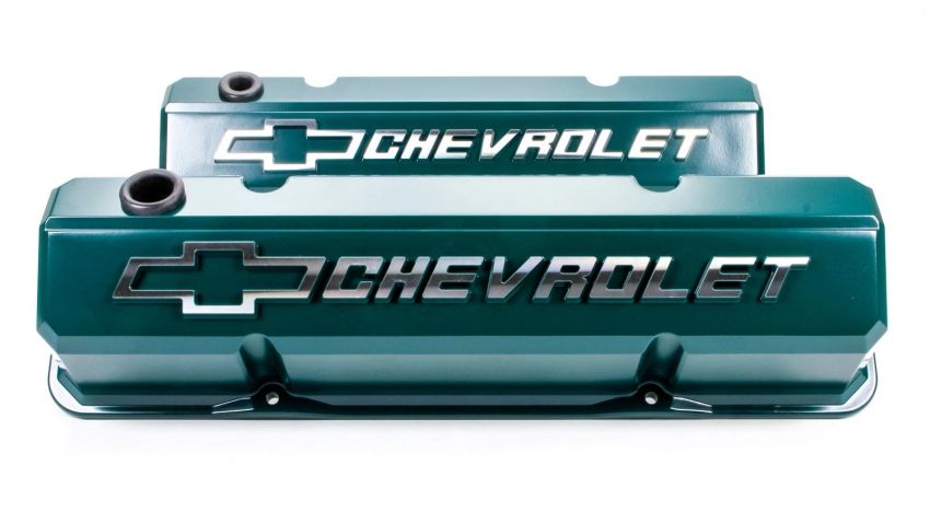 PROFORM PFM141-933 SBC Slant Edge V/C's - Die Cast - Green