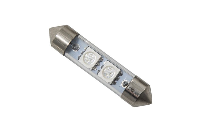 Diode Dynamics DD0088S 39mm SMF2 LED Bulb - Blue (Single)