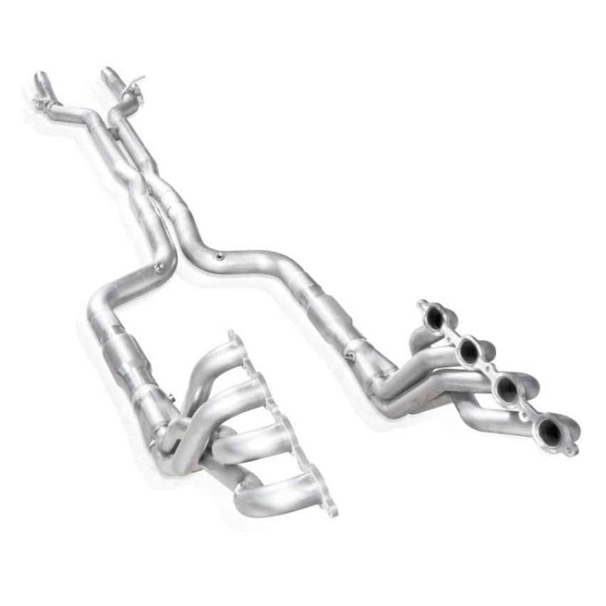 Stainless Works CA16HCAT 2016-18 Camaro SS Headers 2in Primaries 3in High-Flow Cats X-Pipe AFM Delete