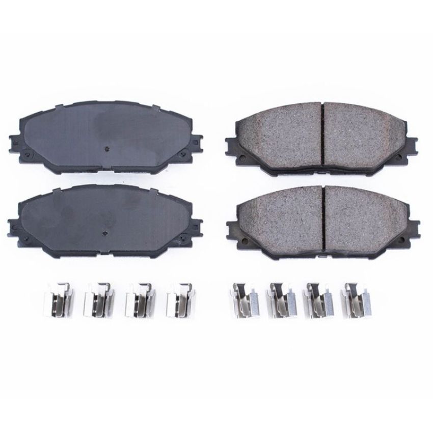 PowerStop 17-1211 PowerStop - Z17 Low-Dust Ceramic Brake Pads with Hardware