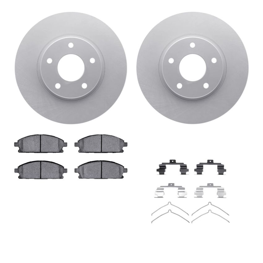 Dynamic Friction 4512-67126 Rotor Kit
