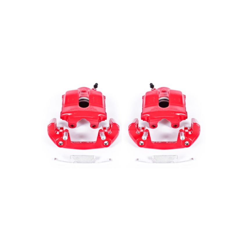 PowerStop S1618 Red Powder Coated Calipers