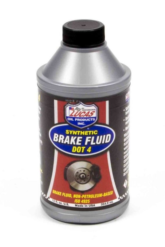 LUCAS OIL LUC10827 Brake Fluid Dot 4 12oz