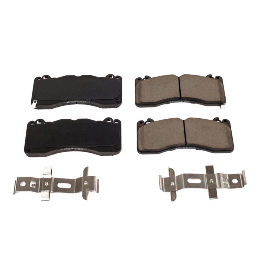 PowerStop 17-1792 PowerStop - Z17 Low-Dust Ceramic Brake Pads with Hardware