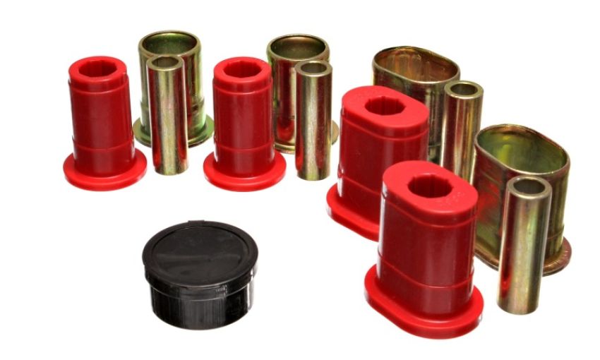 Energy Suspension 3.3168R Universal Black Control Arm Bushing Set - LOWERS ONLY