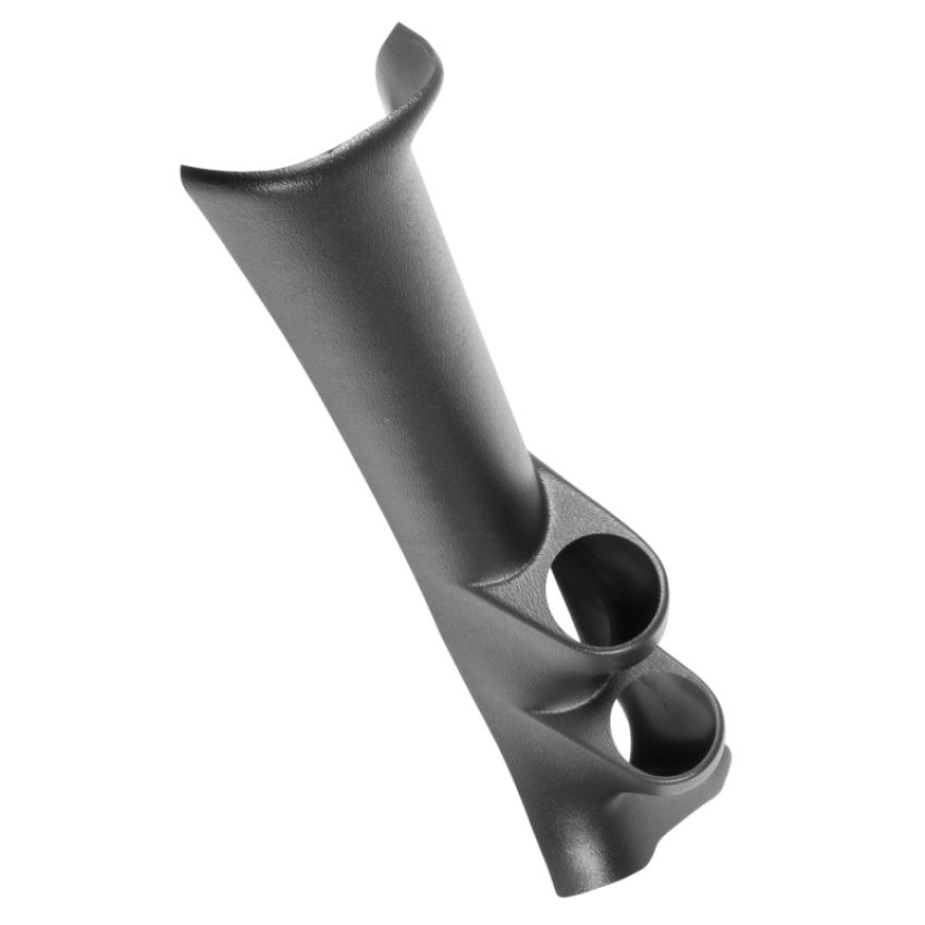 AutoMeter 12242 GAUGE MOUNT, A-PILLAR, FULL, DUAL, 2 1/16