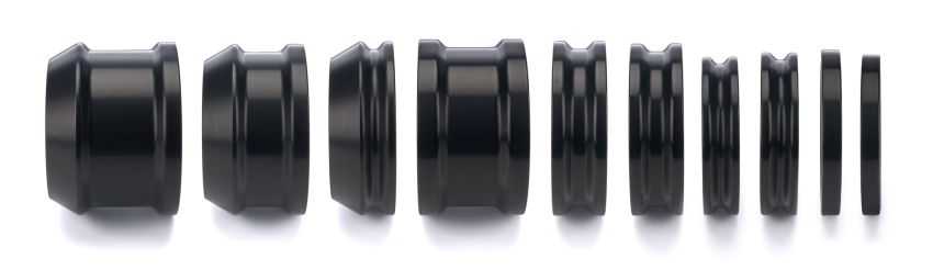 DIVERSIFIED MACHINE DMISRC-2590B Alum Spacer Kit Black