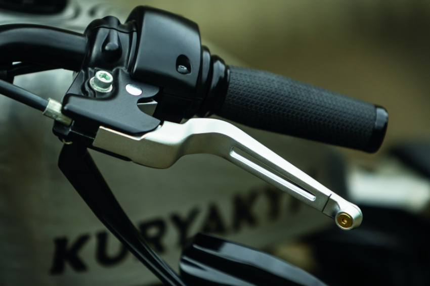 Kuryakyn 6668 Dillinger Levers Silver