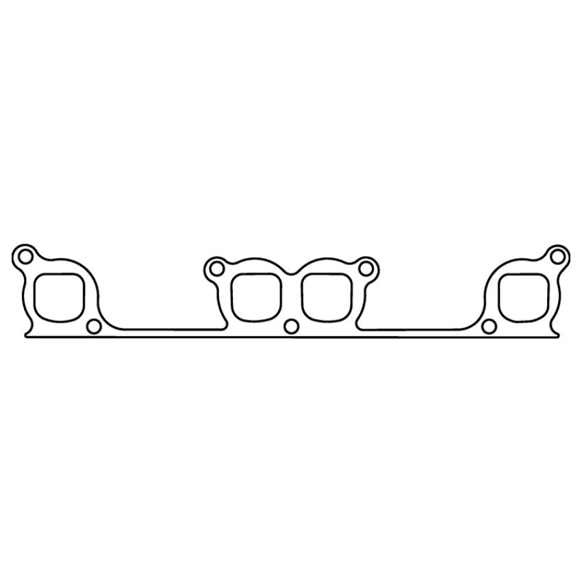 Cometic Gasket C5315 Cometic Chevy Gen1 SB V8 .064in AM Exhaust Mani Gskt Set-1.615in x 1.500in D Ports-Brodix WP262 Head