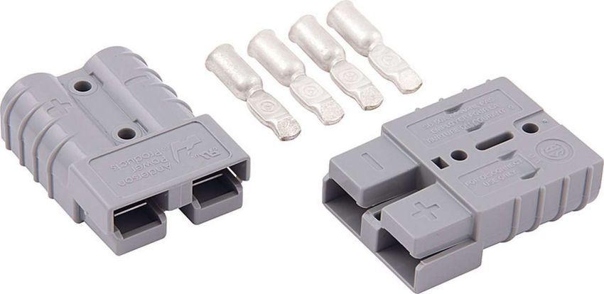 ALLSTAR PERFORMANCE ALL76320 Battery Quick Disconnect 50 Amp Gray 1pr