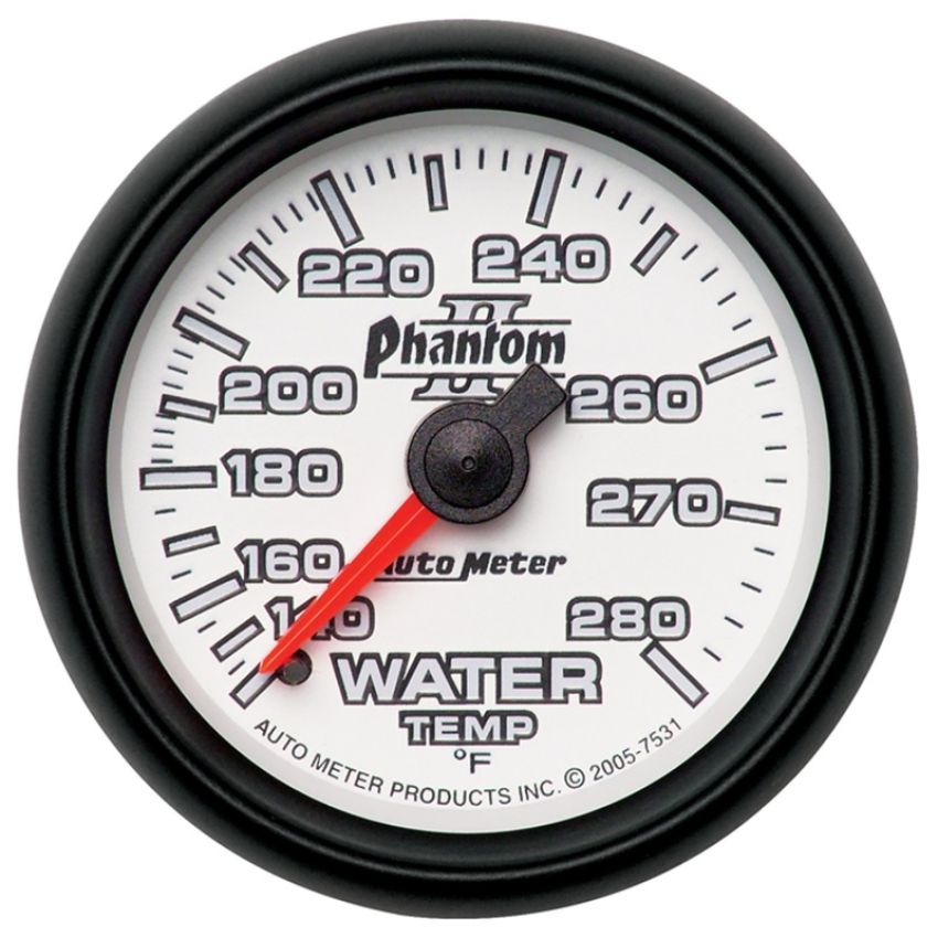 AutoMeter 7531 GAUGE, WATER TEMP, 2 1/16
