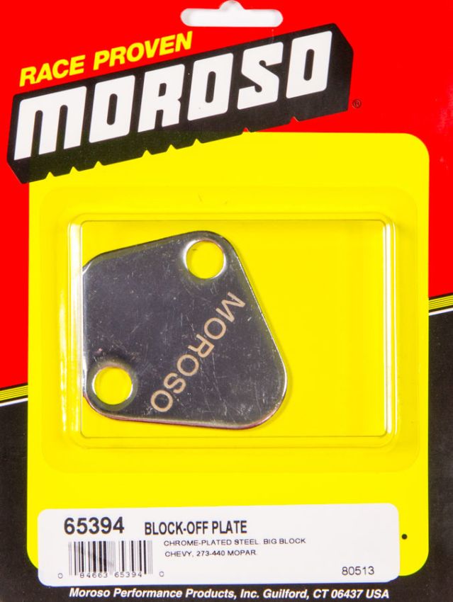 MOROSO MOR65394 Bb Chevy F.P. Block-Off