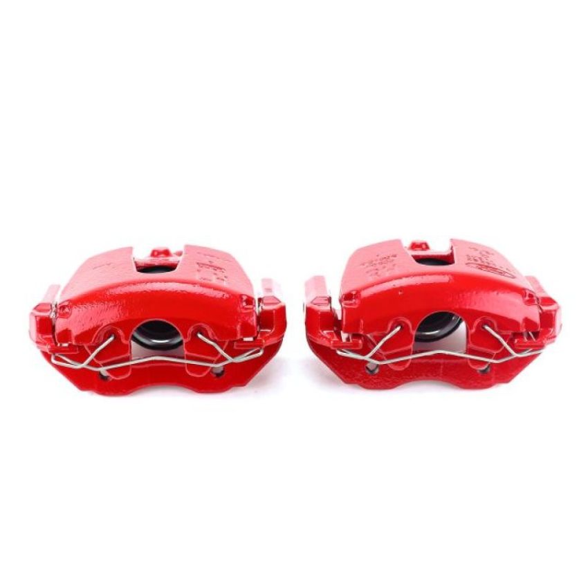PowerStop S2942B Red Powder Coated Calipers