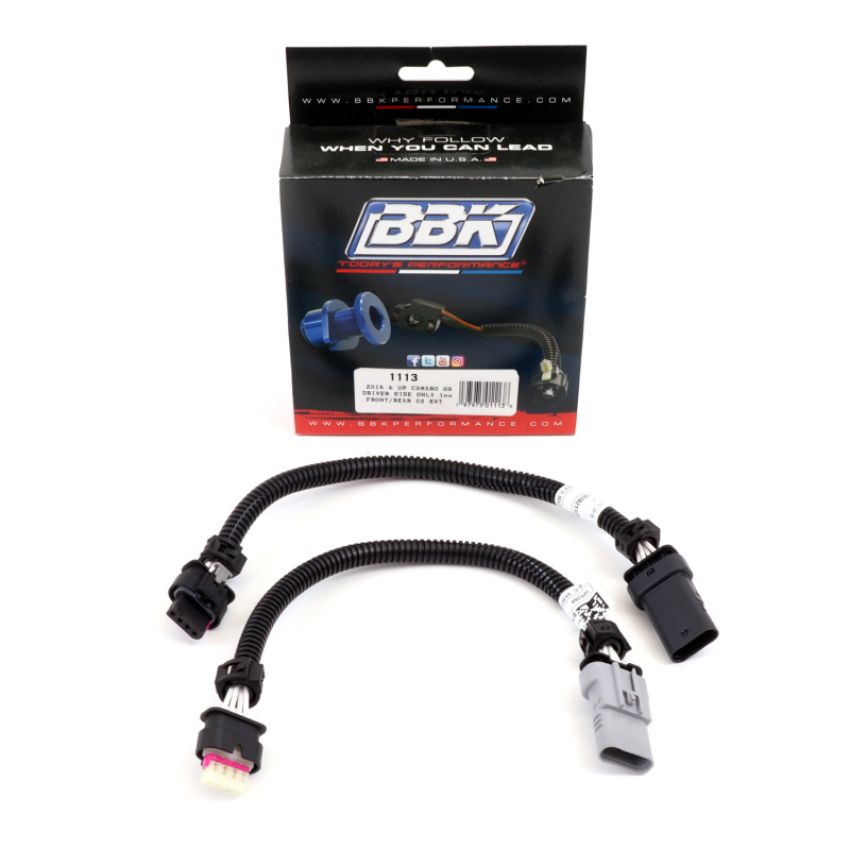 BBK Performance Parts 1113 2016-24 CAMARO 6.2L O2 Wire Harness Extension (Automatic Only)