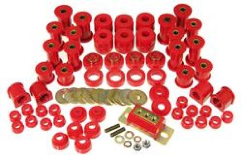 Prothane 1-2009 87-96 Jeep Wrangler Total Kit - Red