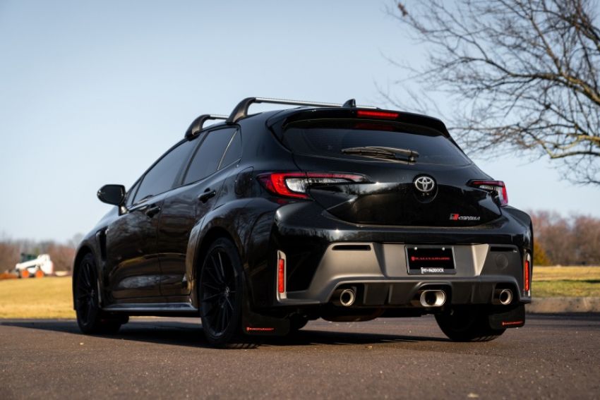Rally Armor MF89-UR-BLK-WH Black Mud Flap/White Logo
