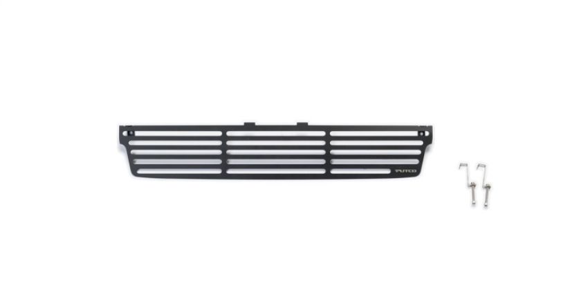 Putco 87196 15-19 GMC Sierra HD - Stainless Steel - Black Bar Design Bumper Grille Bumper Grille Inserts