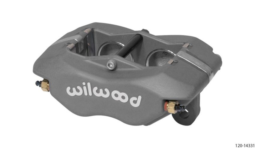 Wilwood 120-14331 Caliper-Forged Narrow Dynalite 3.50in Mount 1.62in Pistons .81in Disc