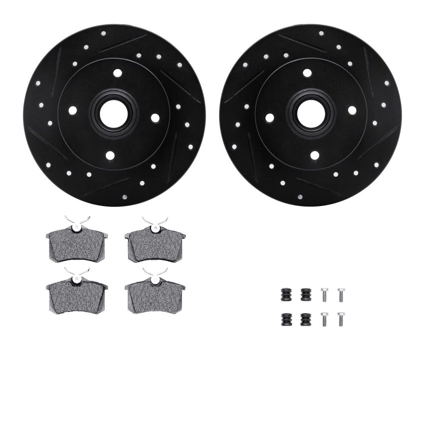 Dynamic Friction 8512-74005 Rotor Kit