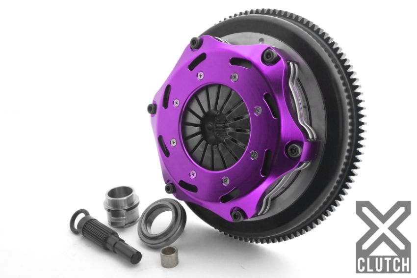XCLUTCH XKNI18525-2E 88-90 Nissan 180SX S13 1.8L 7.25in Twin Solid Ceramic Clutch Kit
