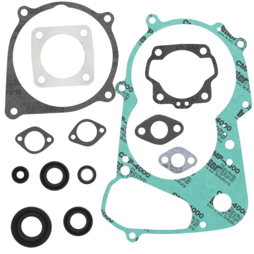 Vertex Pistons 811850 Vertex Gaskets 03-06 Kawasaki KFX50 Complete Gasket Kit w/ Oil Seals