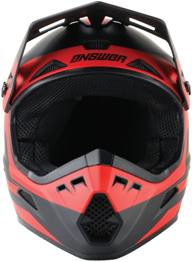 Answer 442904 AR1 Sweep Helmet Black/Red - Medium