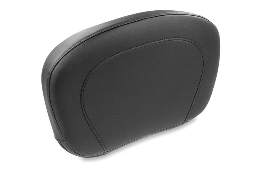 Mustang Motorcycle 76572 Mustang 97-21 Harley Touring Sissy Bar Pad (14 inch x 9 inch) - Black